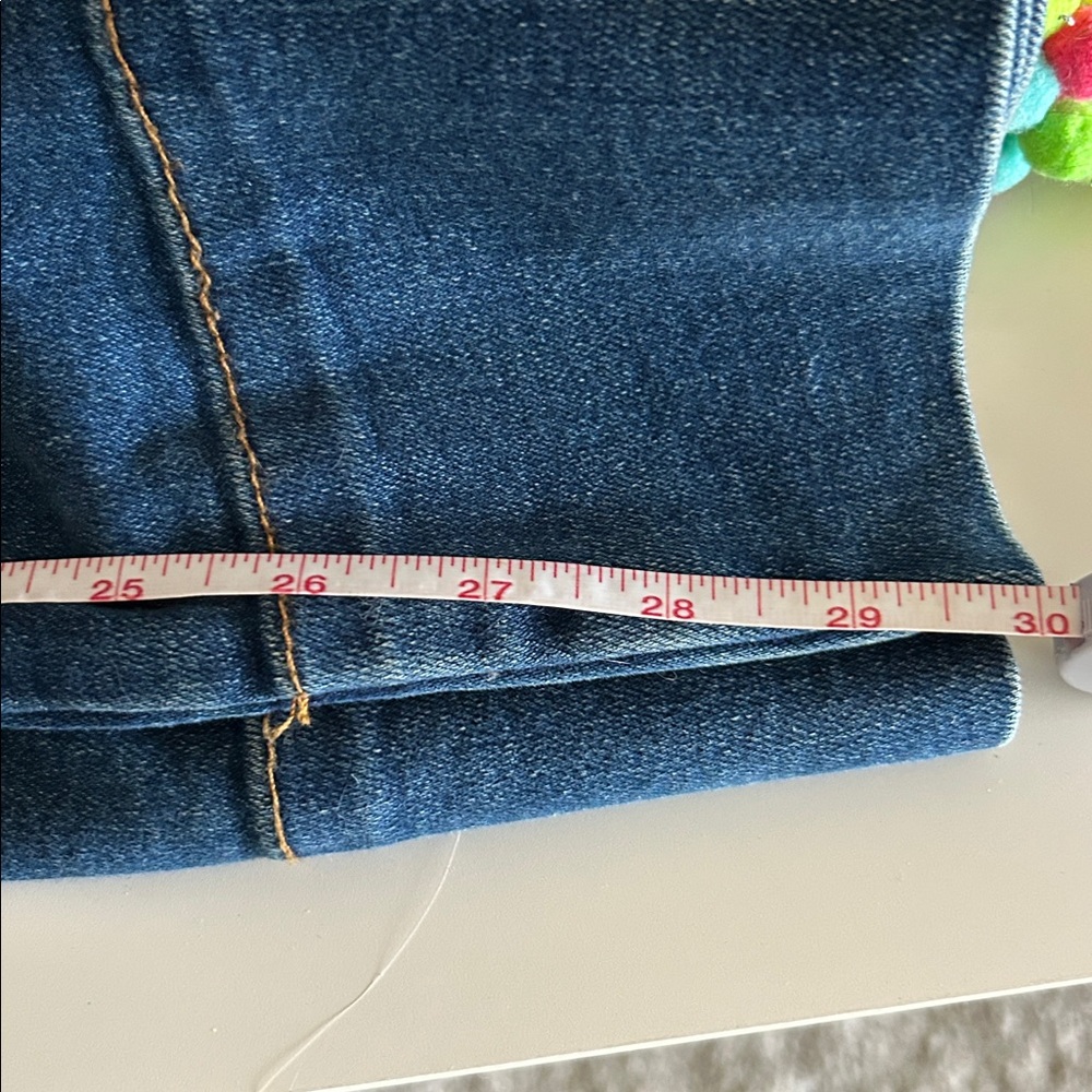 Pilcro Indigo Wide Leg Jeans - Picture 9 of 9